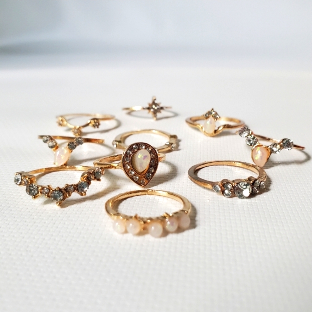10 Rings Set - Picture 3 of 3